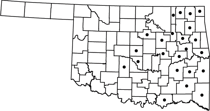 Boltonia asteroides map