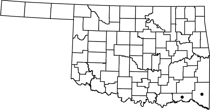 Cyperus compressus map