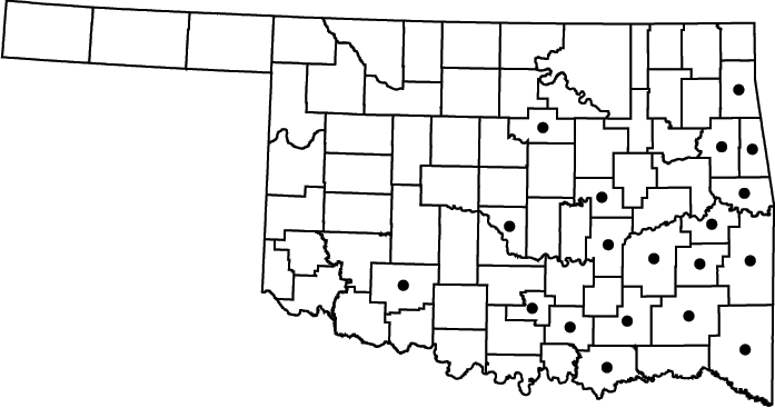 Eleocharis quadrangulata map