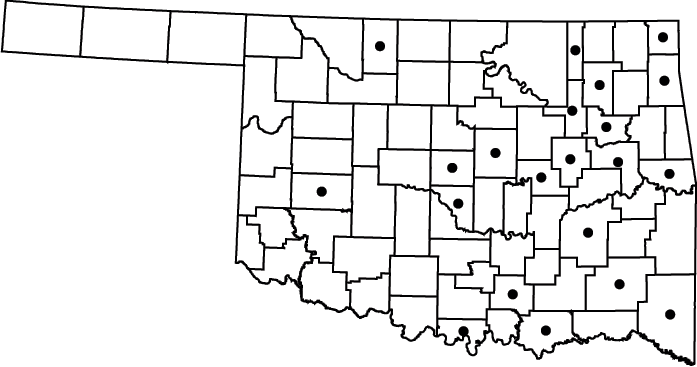 Hibiscus laevis map