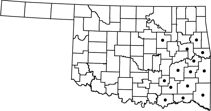 Hydrolea ovata map