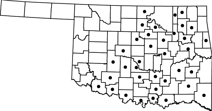 Ludwigia peploides map