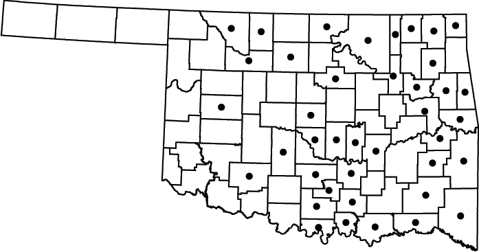 Panicum dichotomiflorum map