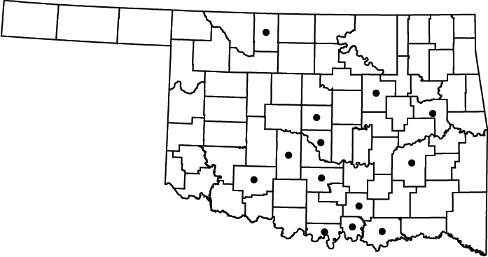 Paspalum distichum map