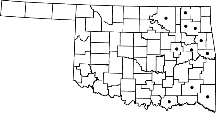 Paspalum fluitans map