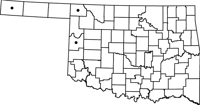 Sagittaria cuneata map