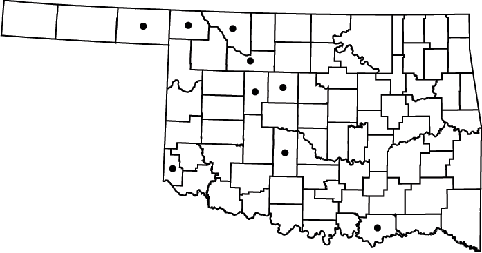 Sagittaria longiloba map